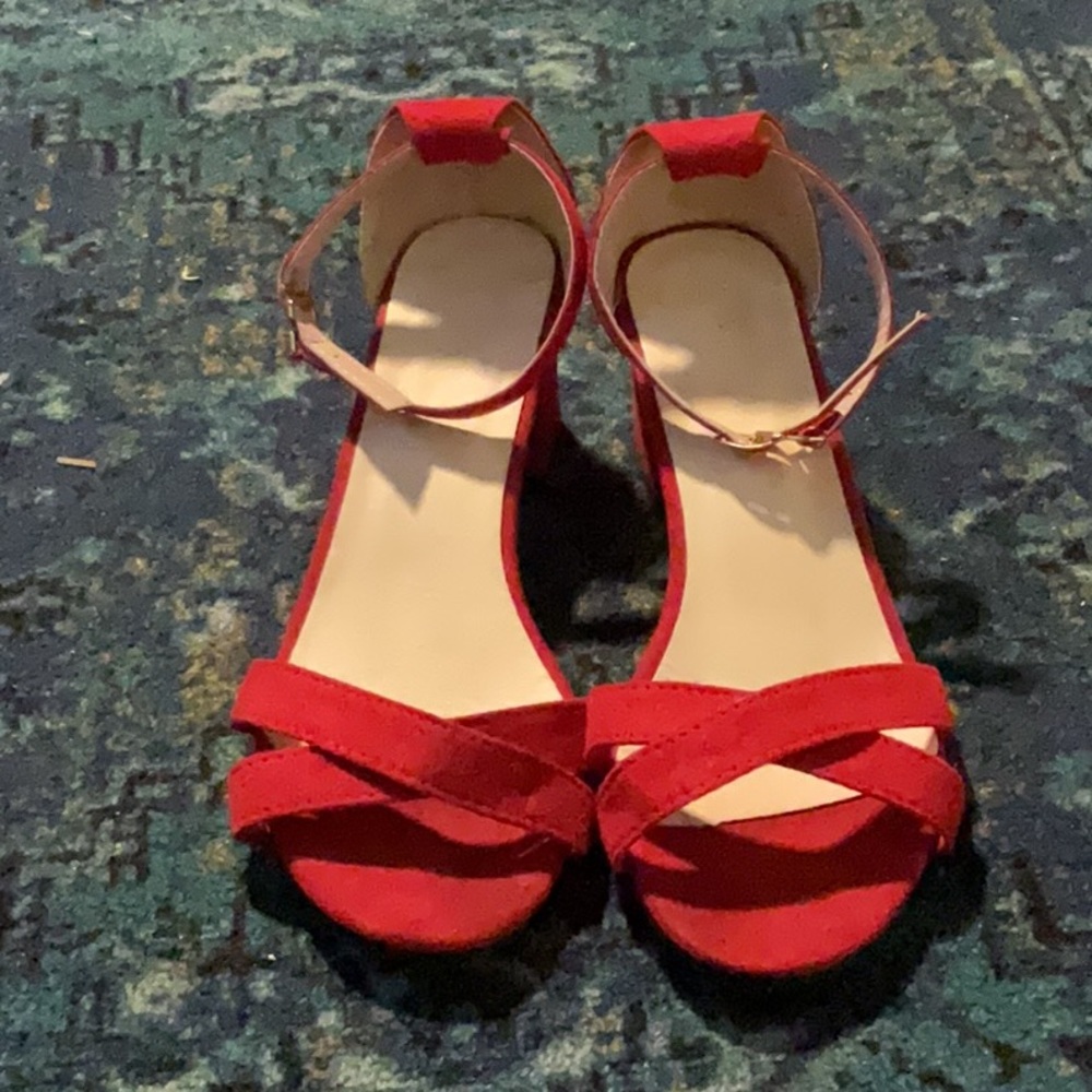 Cute red dress shoes for girls